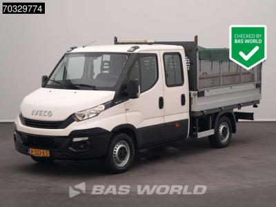 Iveco Daily 35S12 Dubbel Cabine Open Laadbak 3,5t Trekhaak Airco Euro6 Pritsche Pickup Open Box A/C Towba in vendita da BAS World B.V.
