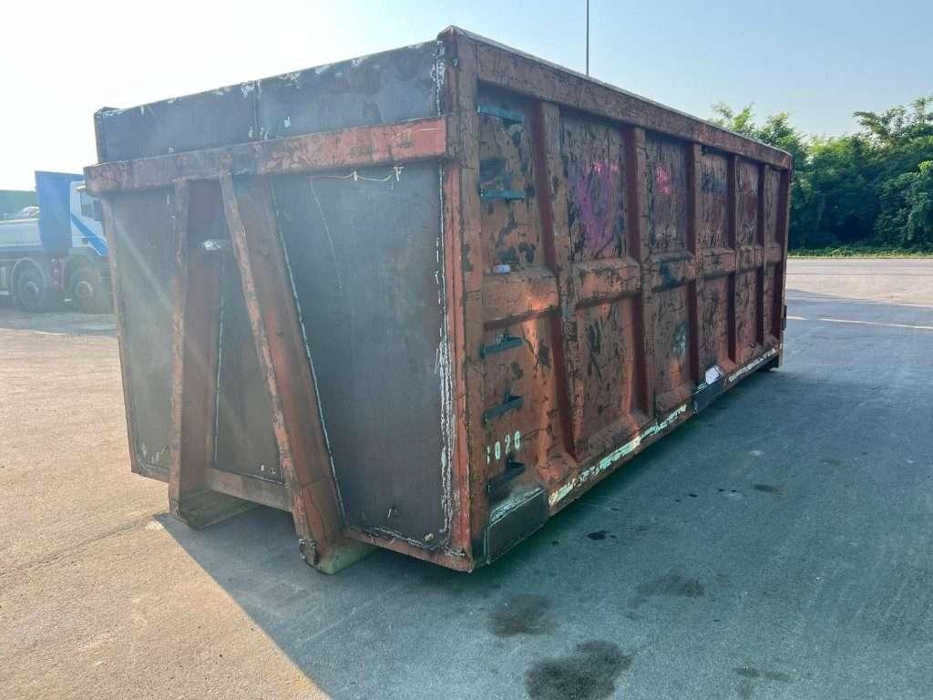 CONTAINER SCARRABILE USATO A CIELO APERTO Foto 1