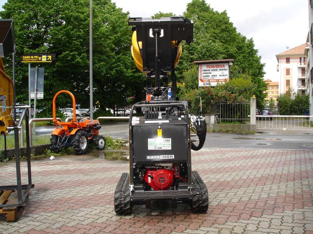 Kato Imer CARRY 107 HT BOTTE IMPASTATRICE SCARICO ALTO CARRO ALLARGABILE AUTOCARICANTE Foto 23