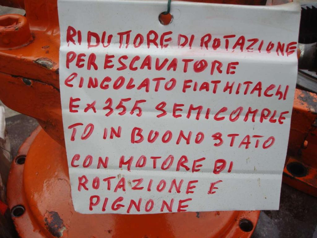 Riduttore di rotazione ralla per Fiat Hitachi EX 355 Foto 11