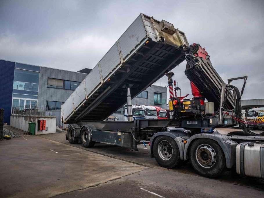 KWB KIPPER CRANE/GRUE/KRAN FASSI F245A/5X Foto 2