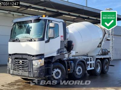 Renault C 430 8X4 9m3 Stetter Mixer Steel suspension Automatic Euro 6 in vendita da BAS World B.V.