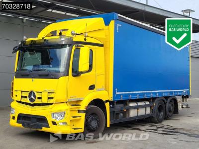 Mercedes-Benz Actros 2543 6X2 German Truck Lift Axle Tailgate Euro 6 in vendita da BAS World B.V.