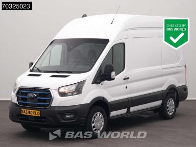 Ford e-Transit 184pk Elektrisch 68kWh 317km WLTP L2H3 Hoog Dak Navi Airco Cruise Parkeersensoren v+a SYN in vendita da BAS World B.V.