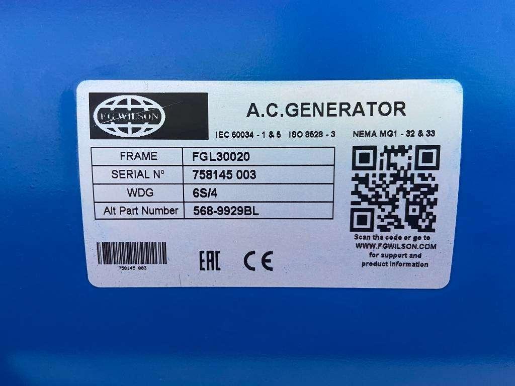 FG Wilson P88-3 - 88 kVA Open Genset - DPX-16007-O Foto 12