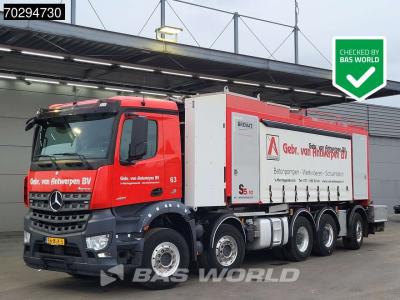 Mercedes Arocs 4951 Arocs 10X4 NL-Truck Bremat S5.10.13 XL sandmortal  Lift+Steering Axle Euro 6 in vendita da BAS World B.V.