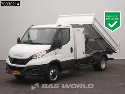 Iveco Daily 35C16 3.0L Kipper met Kist 3500kg trekhaak Airco Cruise Euro6 Tipper Kieper Open laadbak Benn in vendita da BAS World B.V.