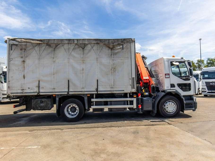 Renault D19.280 DXI +PALFINGER 14 T/m Foto 3