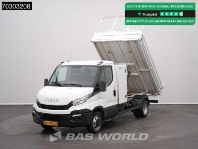 Iveco Daily 35C15 3.0L Kipper met Kist Dubbellucht 3,5t Trekhaak Airco Cruise Tipper Benne Kieper Airco T in vendita da BAS World B.V.