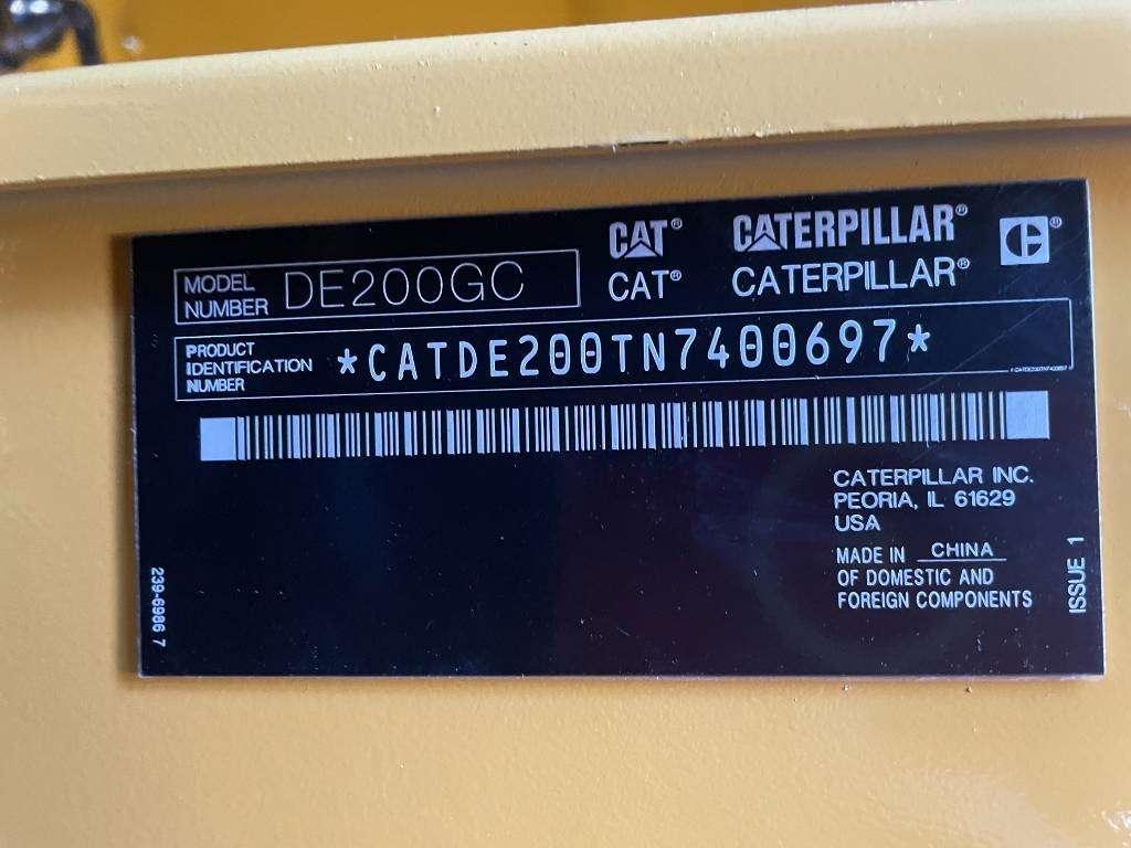 Caterpillar DE200GC - 200 kVA Stand-by Generator - DPX-18211 Foto 19