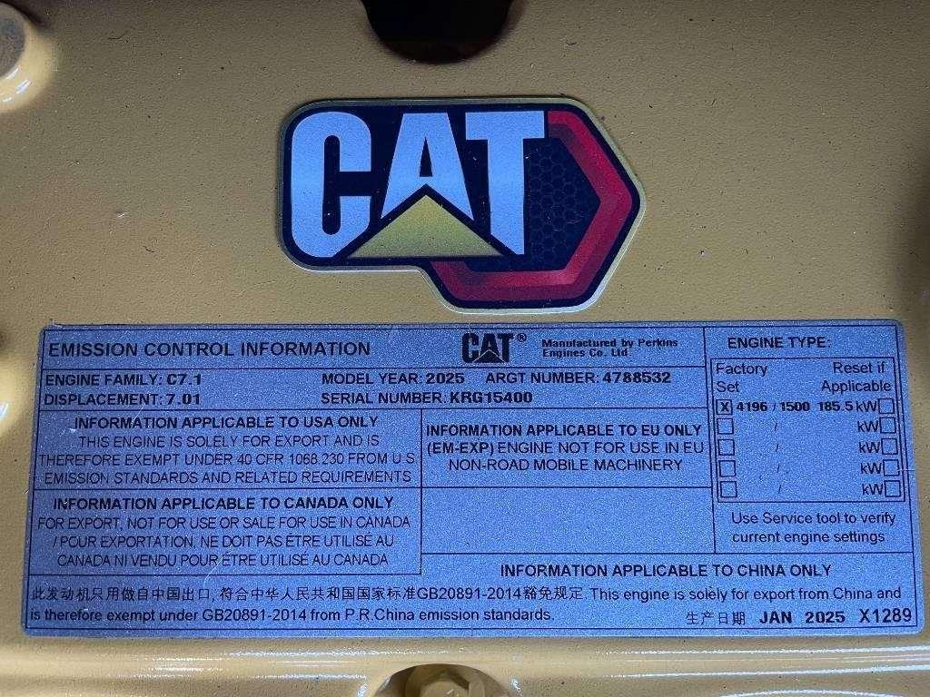 Caterpillar DE200GC - 200 kVA Stand-by Generator - DPX-18211 Foto 21