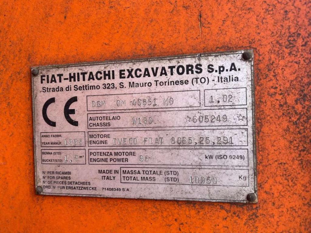 Fiat Hitachi W130 Foto 6