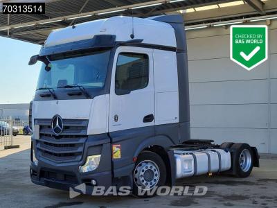 Mercedes-Benz Actros 1845 4X2 Bigspace Lowdeck Mirrorcam 2x Tank in vendita da BAS World B.V.