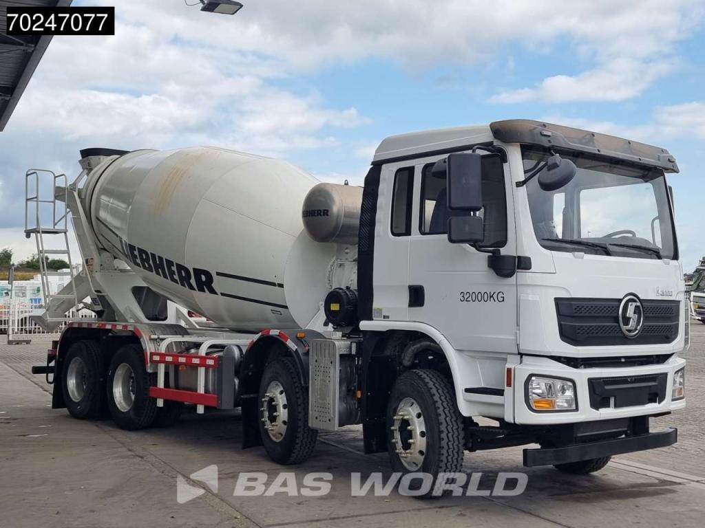 Shacman L3000 8X4 NEW 8m3 Liebherr Mixer Big Axle Steel suspension Foto 3