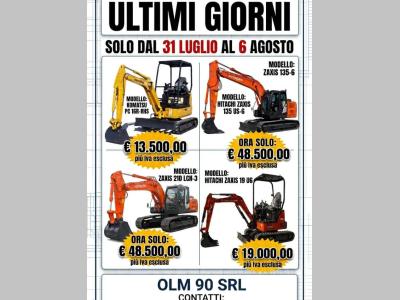 Hitachi ZX210LCN-3 in vendita da OLM 90 Srl