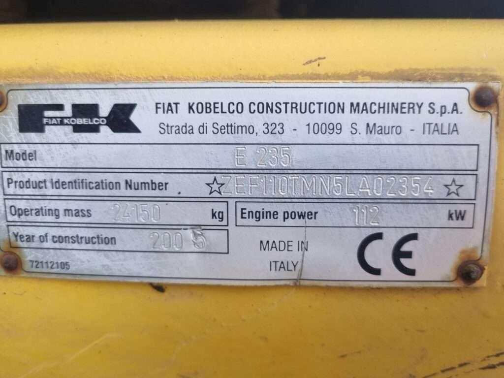 New Holland Kobelco E235 Foto 14
