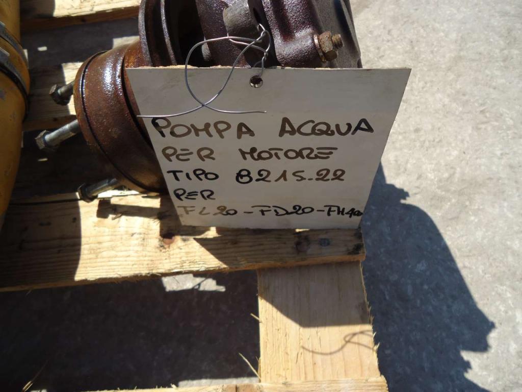 Pompa acqua motore per FD20 - FL20 - FH400 Foto 1