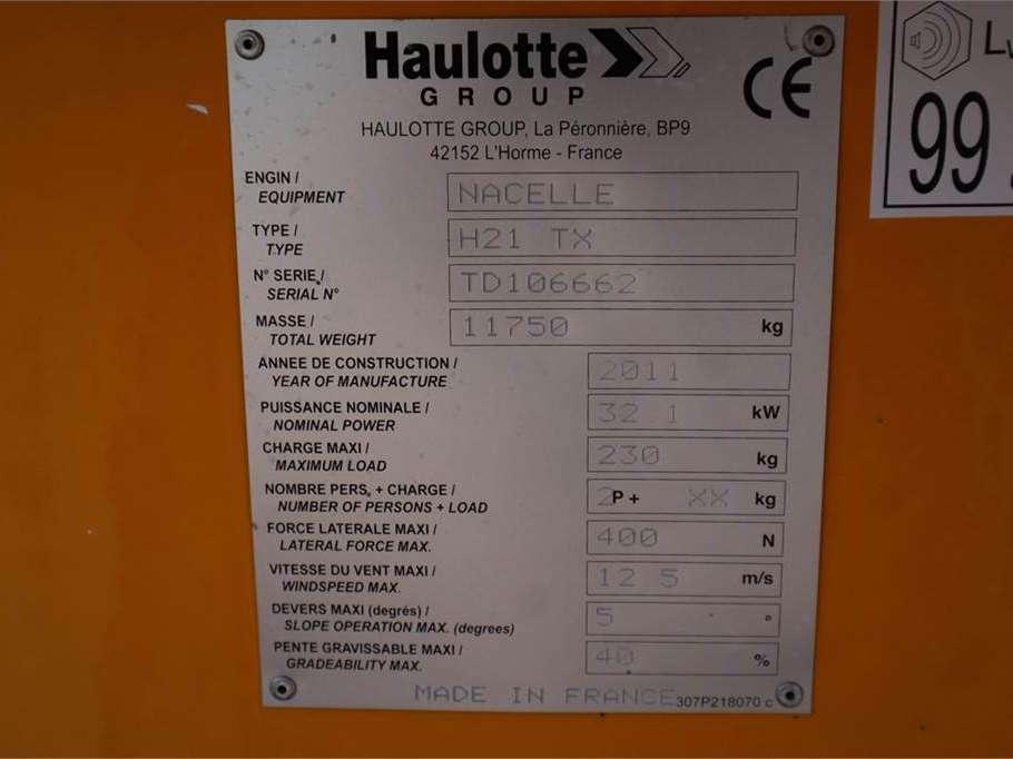 Haulotte H21TX Diesel Foto 6