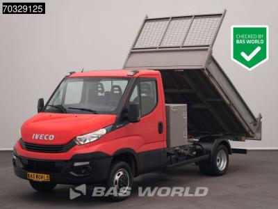 Iveco Daily 35C12 Kipper met Kist Dubbellucht 3,5t Trekhaak Airco Cruise Euro6 Tipper Benne Kieper A/C To in vendita da BAS World B.V.