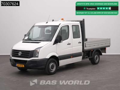 Volkswagen Crafter 109pk Open Laadbak Dubbel Cabine Trekhaak Airco Pritsche Pickup Airco Trekhaak in vendita da BAS World B.V.
