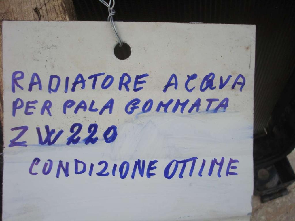 Radiatore acqua per Hitachi ZW220 Foto 6