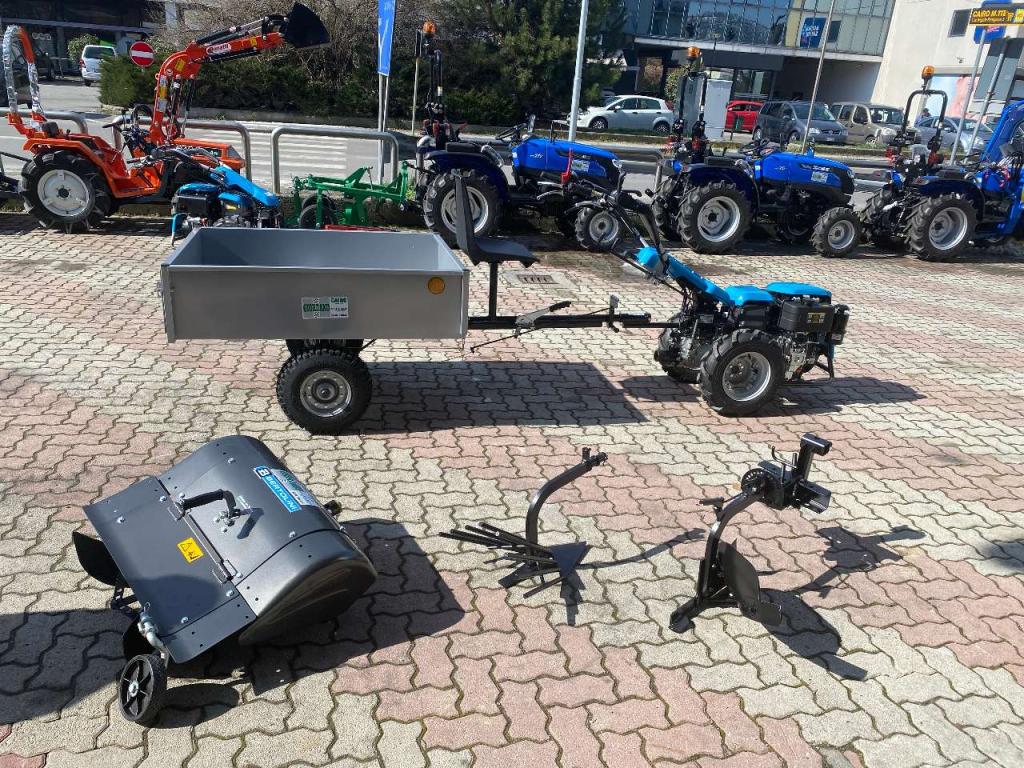 Bertolini 413 S DIESEL - RIMORCHIO RIBALTABILE - AVVIAMENTO ELETTRICO Foto 11