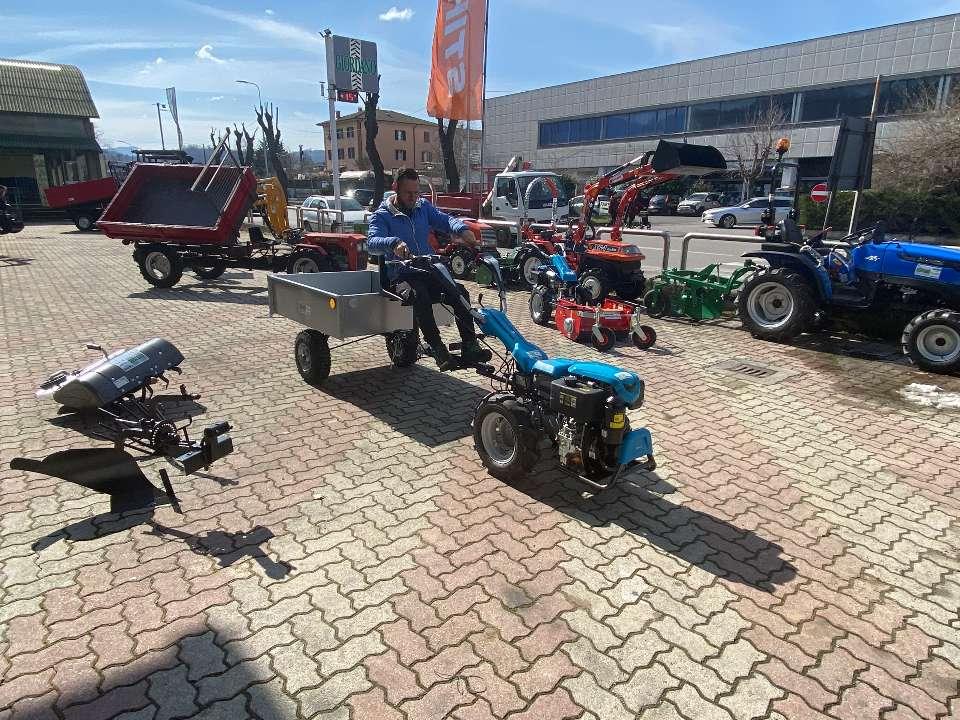 Bertolini 413 S DIESEL - RIMORCHIO RIBALTABILE - AVVIAMENTO ELETTRICO Foto 7