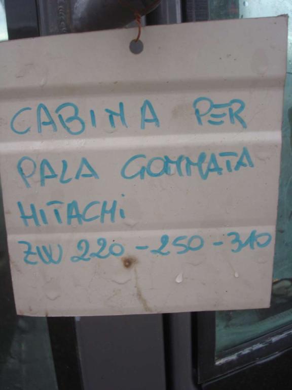 Cabina per Hitachi ZW220-ZW250-ZW310 Foto 11