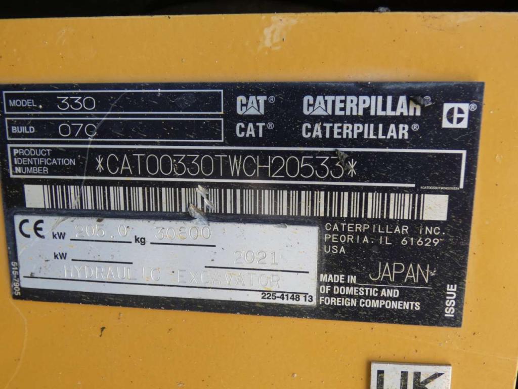 Caterpillar 330 Foto 10