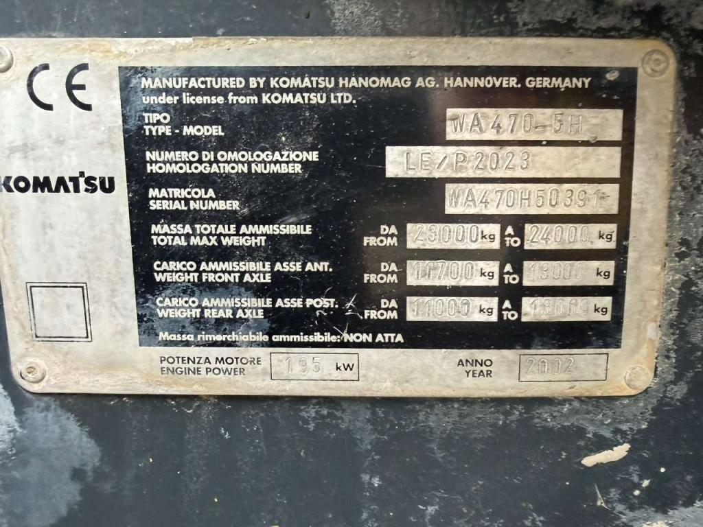 Komatsu WA470-5 Foto 18