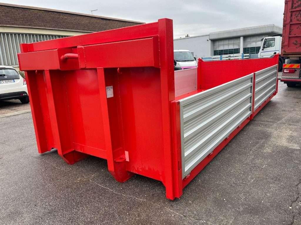 CONTAINER SCARRABILE NUOVO A PIANALE CON SPONDE Foto 1