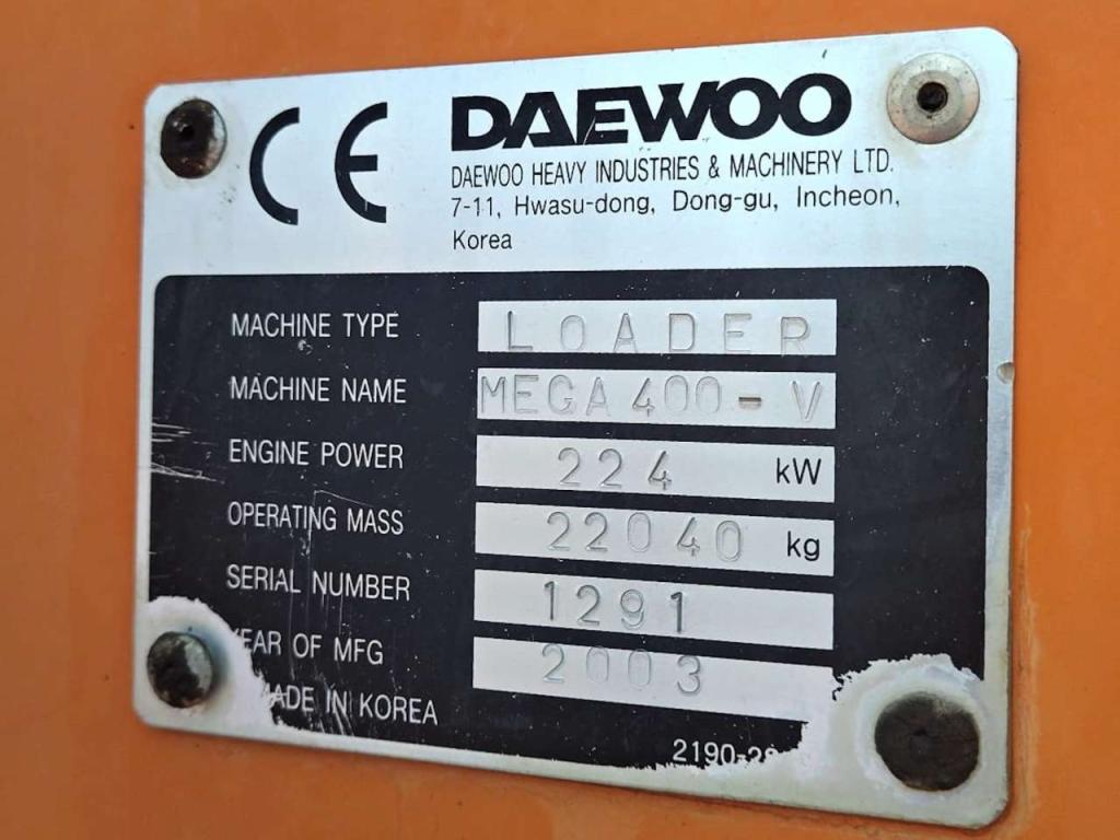 Doosan MEGA400V Foto 5