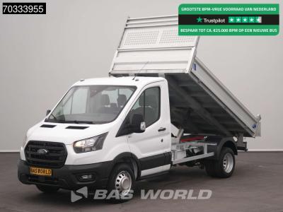 Ford Transit 170pk Kipper Dubbellucht 3,5t Trekhaak Airco Camera Euro6 Tipper Benne Kieper Airco Trekhaa in vendita da BAS World B.V.