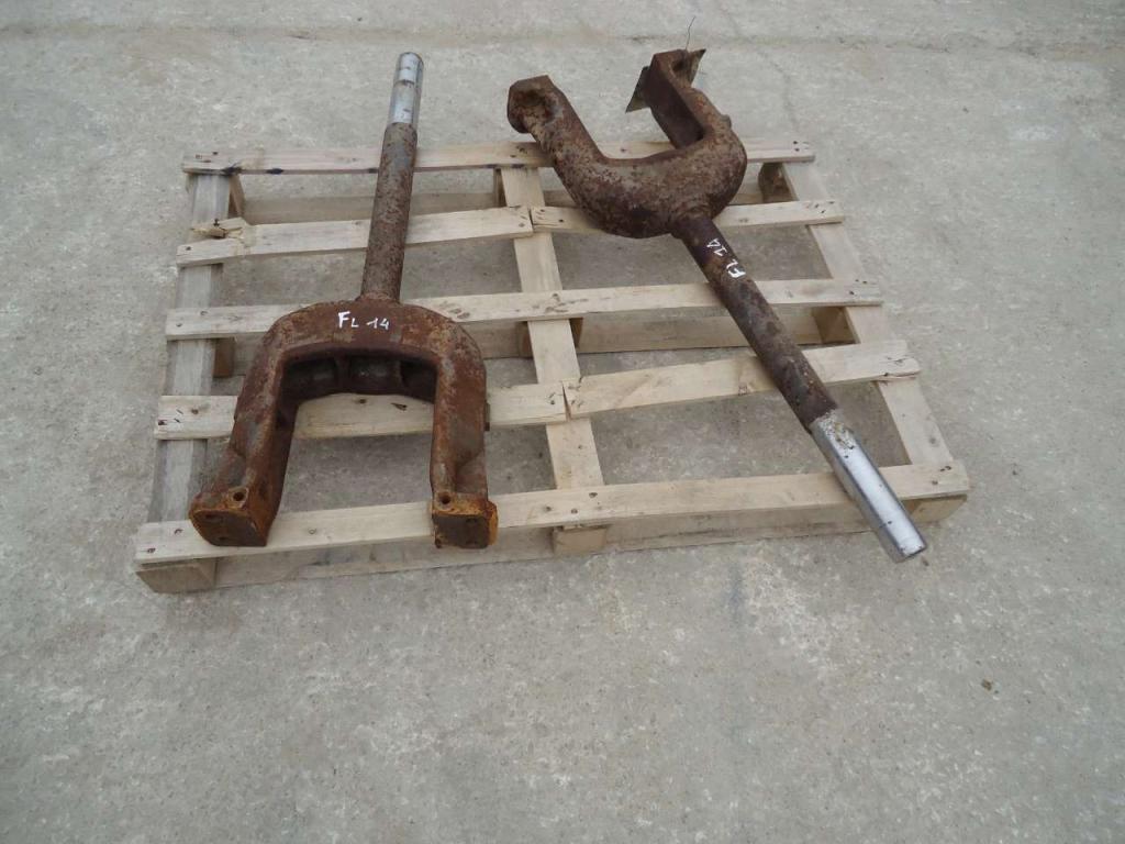 Supporto forcella ruota folle per Fiat Allis FL14D - FL14C - AD14C (CODICE 79009577) Foto 1