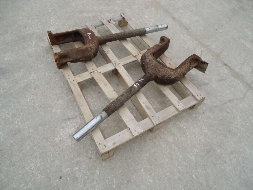 Supporto forcella ruota folle per Fiat Allis FL14D - FL14C - AD14C (CODICE 79009577) Foto 3