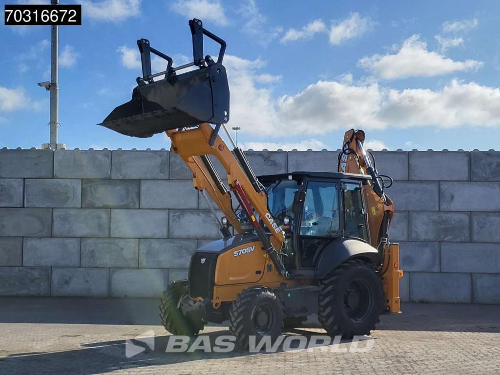 Case 570 SV 4WD - A/C - 4-1 Bucket - Telestick - HP Foto 5