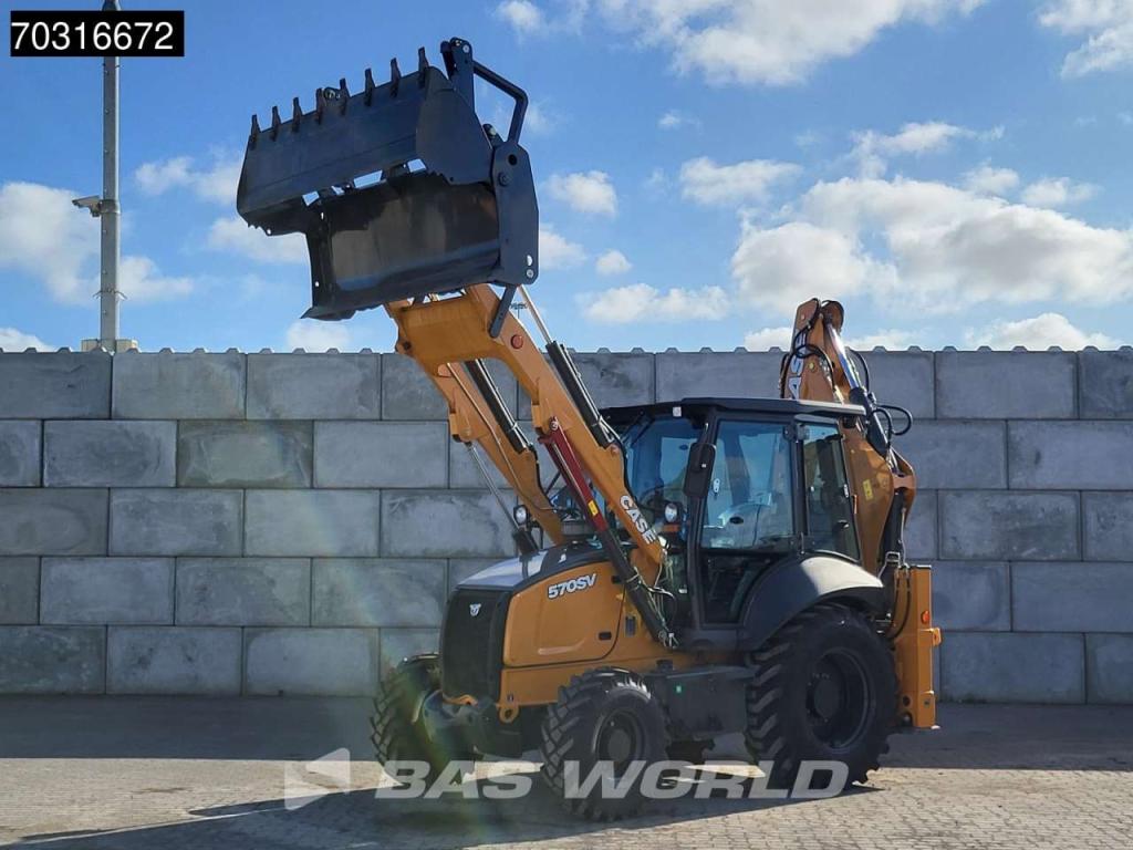 Case 570 SV 4WD - A/C - 4-1 Bucket - Telestick - HP Foto 6