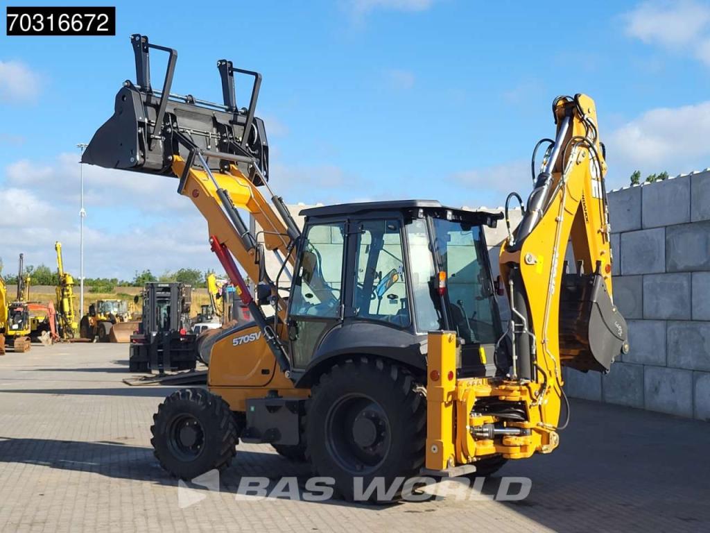 Case 570 SV 4WD - A/C - 4-1 Bucket - Telestick - HP Foto 9