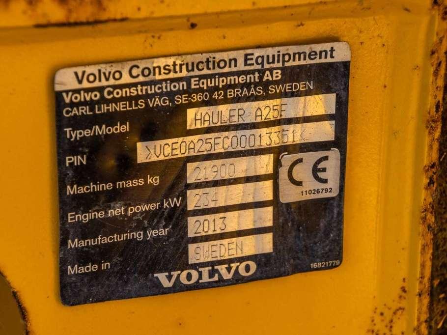 Volvo DUMPER A25F Foto 7