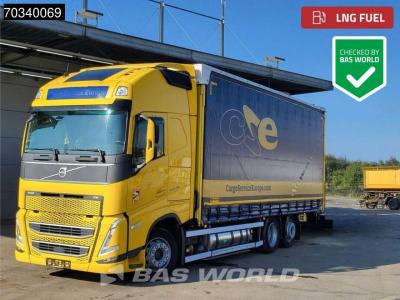 Volvo FH 460 6X2 LNG Engine Curtainsider Sliding roof I-Park Cool VEB+