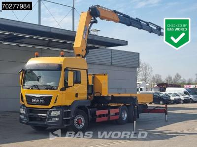 Man TGS 26.480 6X4 HMF 5020 K6 Crane Kran 6x2H4 Hydrodrive Euro 6 in vendita da BAS World B.V.