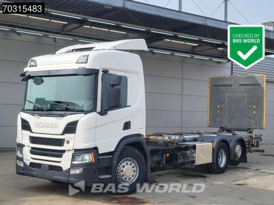 Scania P500 P 6X2 Full Air Zepro 2500kg Ladebordwand Lift-Lenk Asche Retarder Automatic in vendita da BAS World B.V.