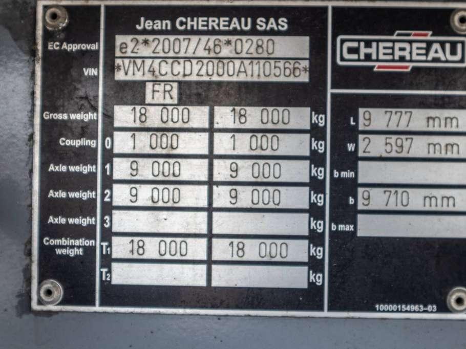 Chereau CHEREAU+CARRIER+DHOLLANDIA 2.5 T. Foto 13