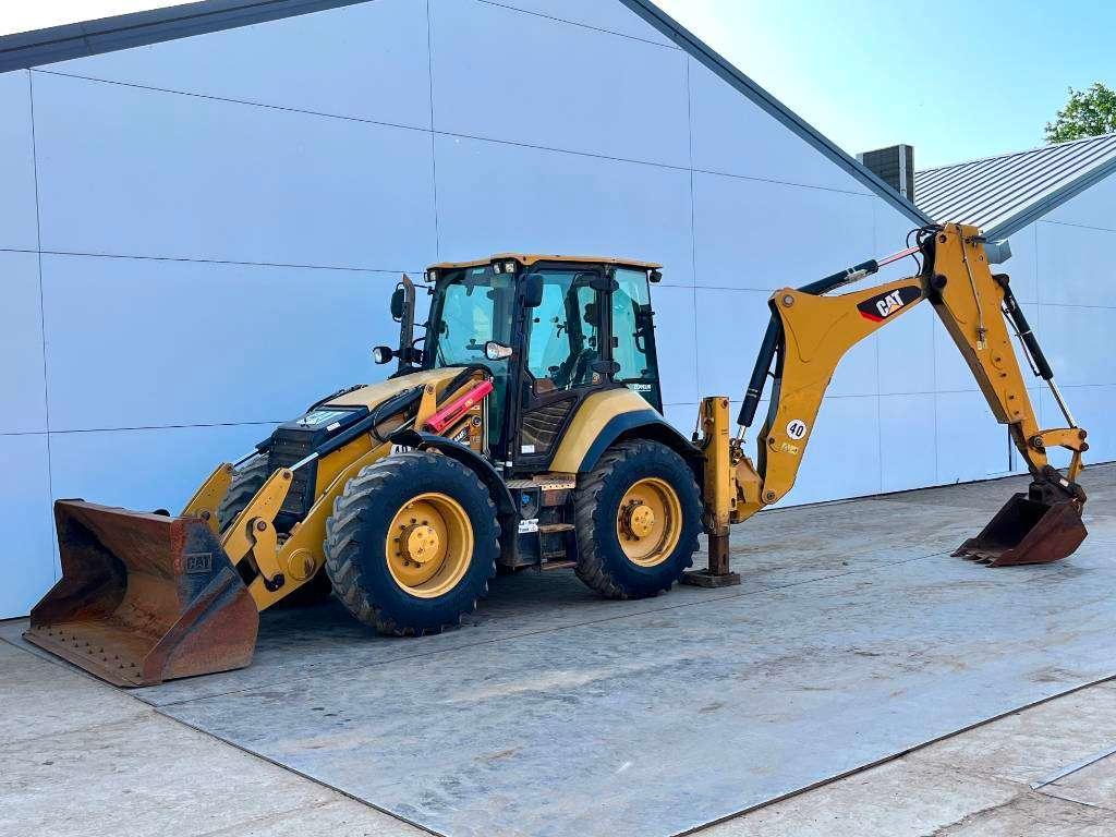 Caterpillar 444F2 - Telescopic Boom / 4WS / Hammer Lines Foto 1