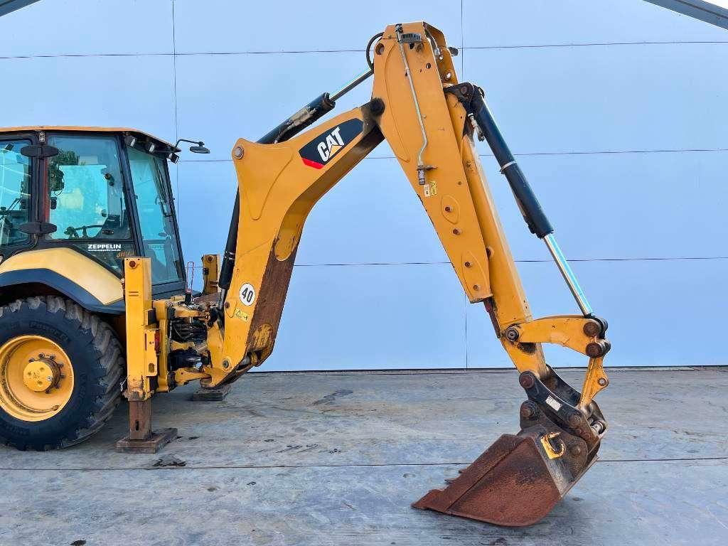Caterpillar 444F2 - Telescopic Boom / 4WS / Hammer Lines Foto 18