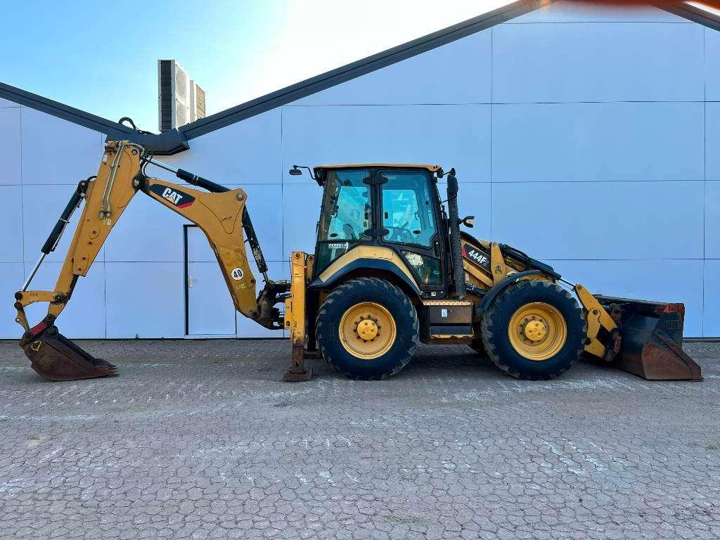Caterpillar 444F2 - Telescopic Boom / 4WS / Hammer Lines Foto 5