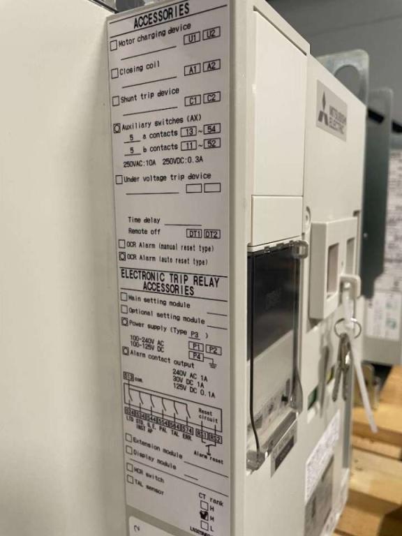 Mitsubishi Circuit breaker 2500A - AE2500-SW 3P - DPX-12648 Foto 11