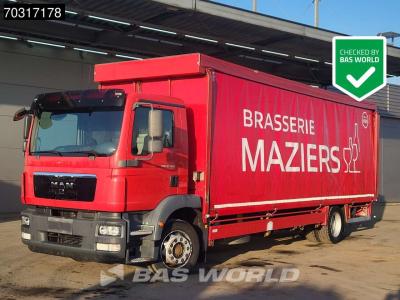 Man TGM 15.250 4X2 16tonner Curtainsides 2500kg Ladebordwand Automatic Euro 5 in vendita da BAS World B.V.
