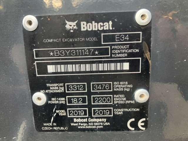 Bobcat E34 Foto 6