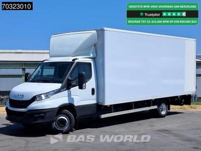 Iveco 70C14G 3.0L CNG 1000KG Ladebordwand Koffer Klima Tempomat Kamera Euro6 Möbelkoffer Airco Cruise con in vendita da BAS World B.V.